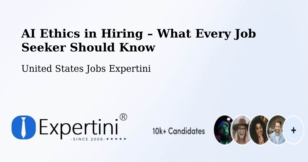 AI Ethics in Recruitment & Hiring – Grosse Pointe - Grosse Pointe, United States Jobs Expertini