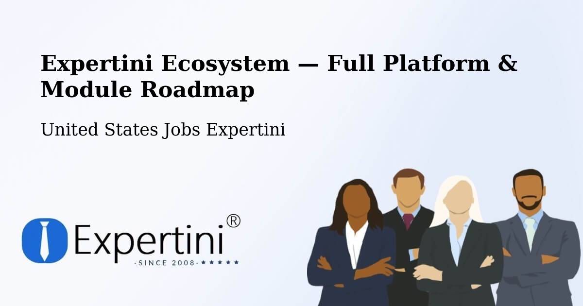 Expertini Ecosystem — Full Platform & Module Roadmap – Grosse Pointe